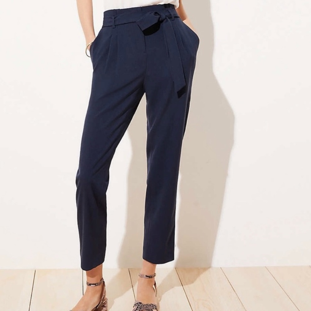 Loft Navy Blue Pants